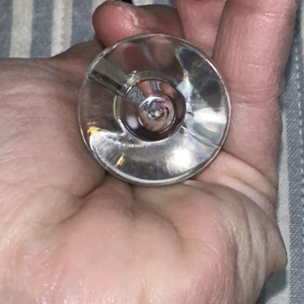 Light‎ Bulb Keychain Clear LED Novelty Mini Size